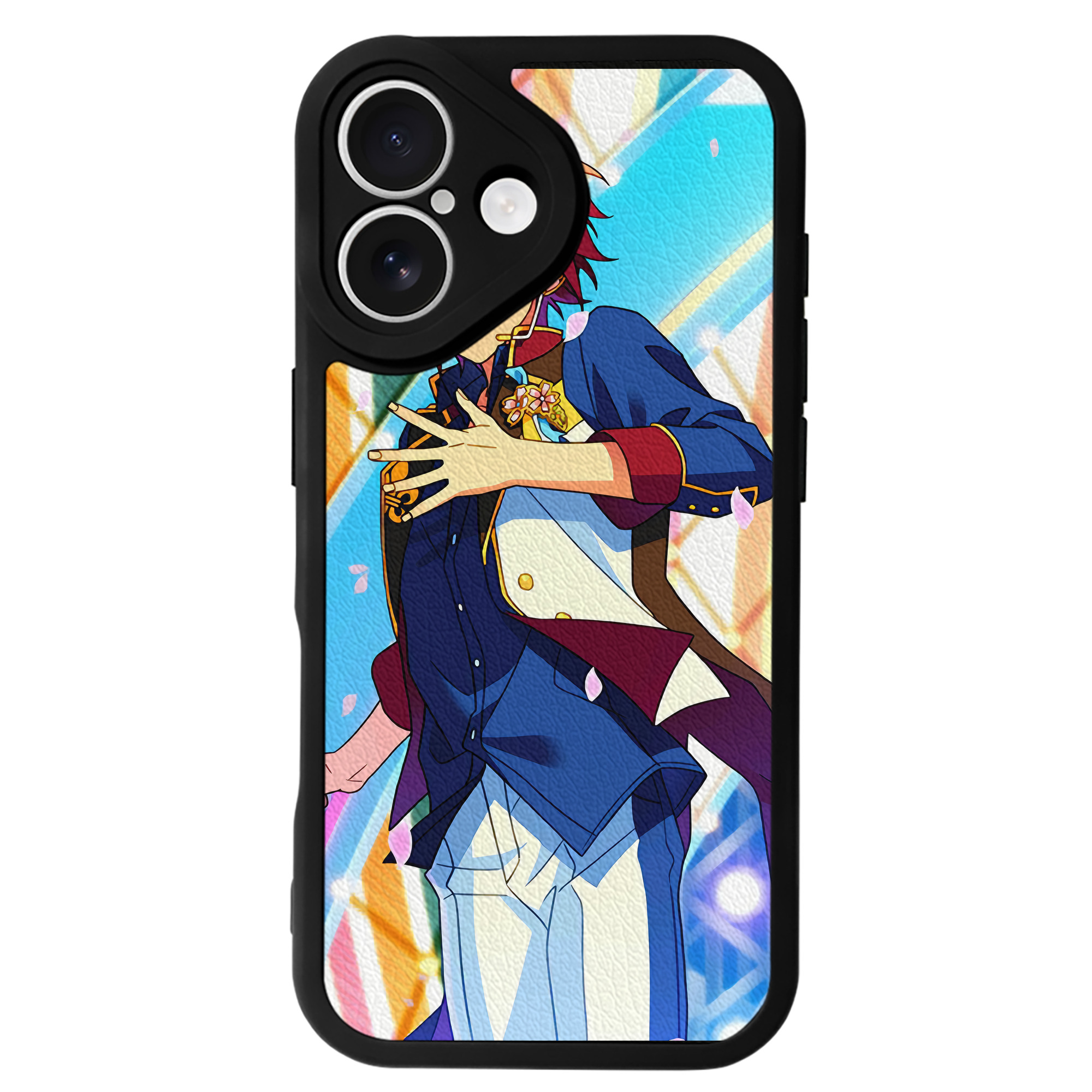 （画像用） あんさんぶるスターズ! Ensemble Stars 【iPhone 16シリーズ対応】シリコンスマホケース（レザー調） 材質：シリコン